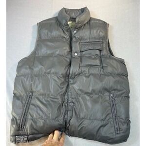 American Rag Vest Large Men's Black Puffer Vest L‎